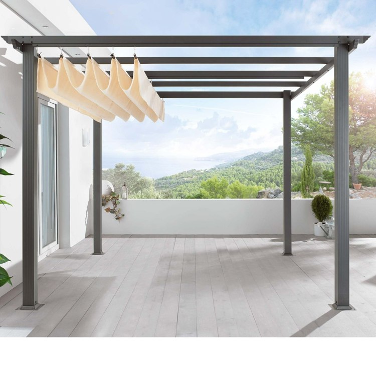 aluminijska pergola za vrt