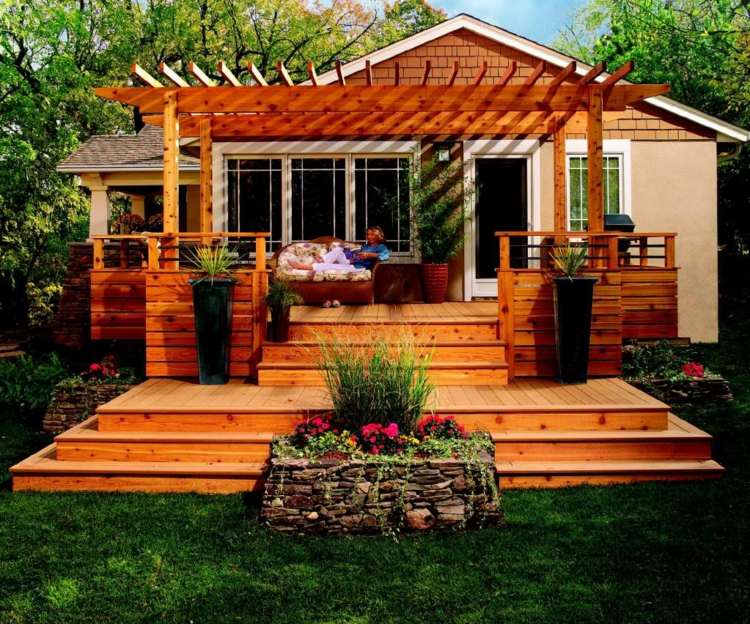 pergola deco fa terasz