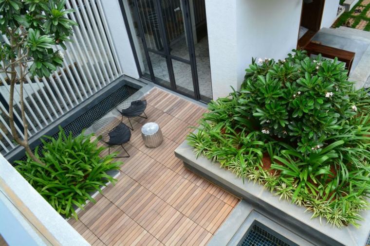 zen terrazza deco design moderno