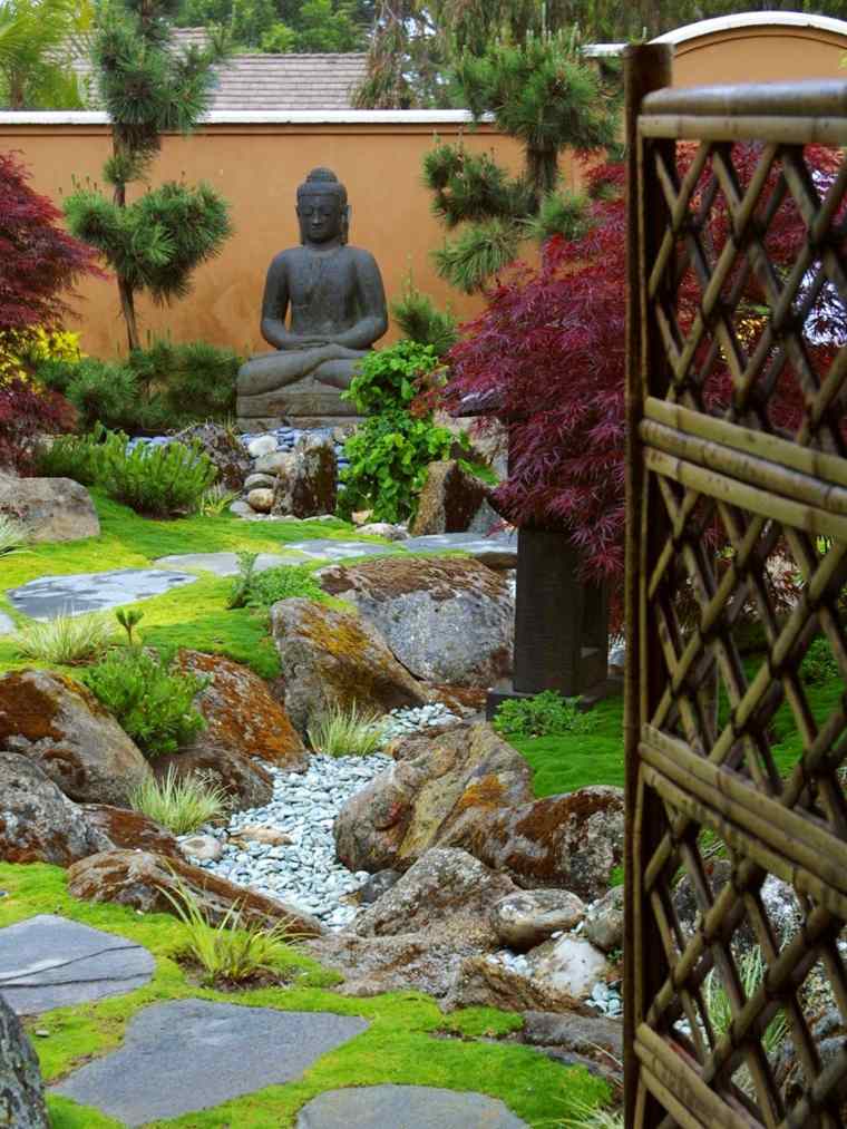 idee per la decorazione del giardino zen