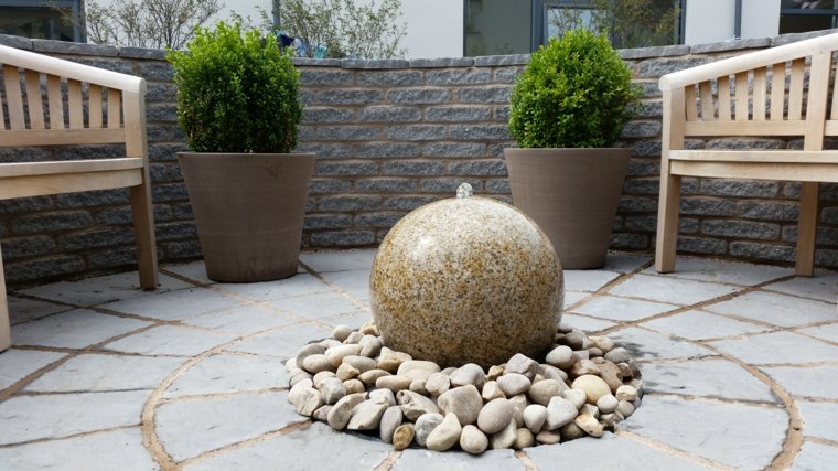 idee per la decorazione del giardino zen