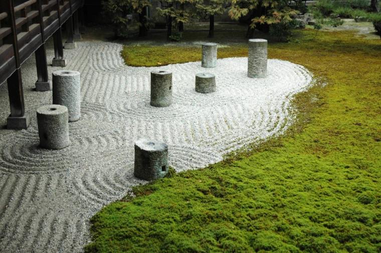 枯山水装飾禅庭園