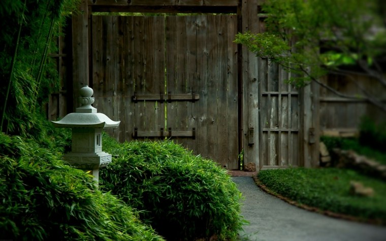 Idee per decorare il patio del giardino Zen