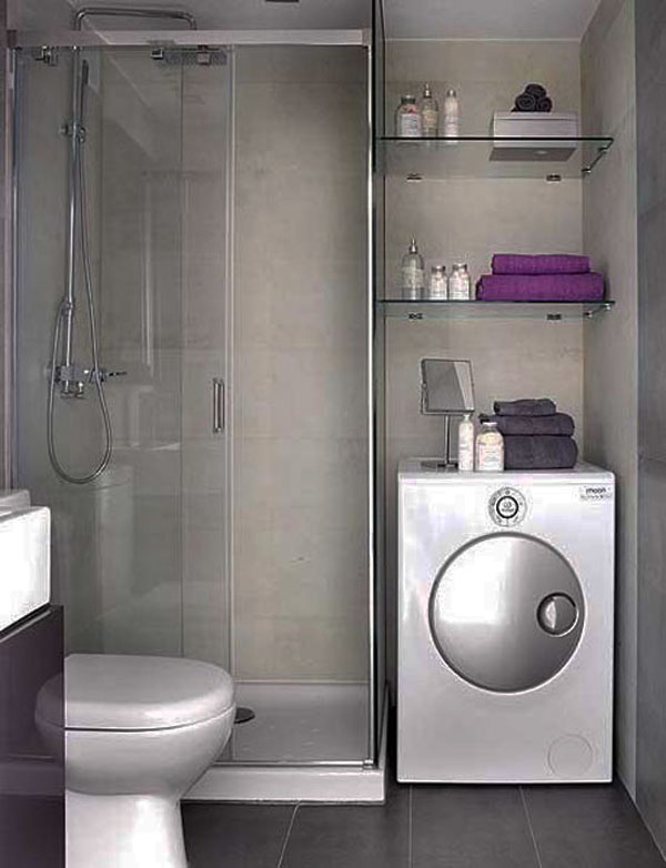 Modernaus dizaino pilkos spalvos vonios kambarys