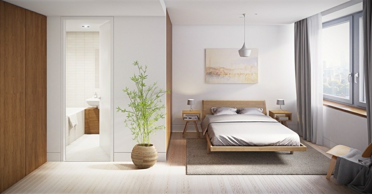 feng shui deco camera da letto decorazione zen in stile giapponese