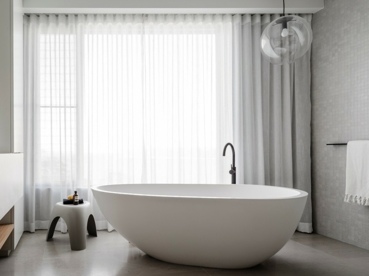 minimalista design fürdőszobai kád fotók