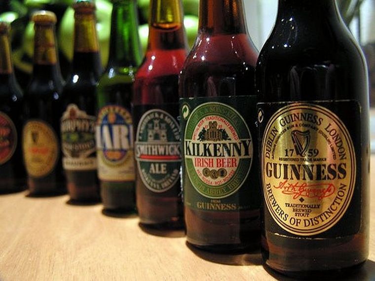 pinta di birra irlandese