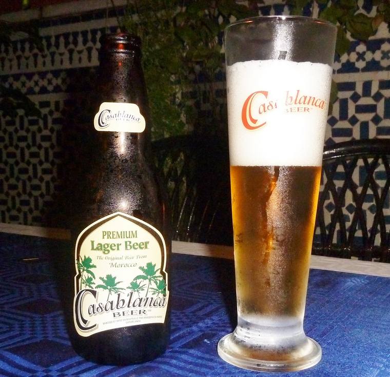 pinta di birra marocchina