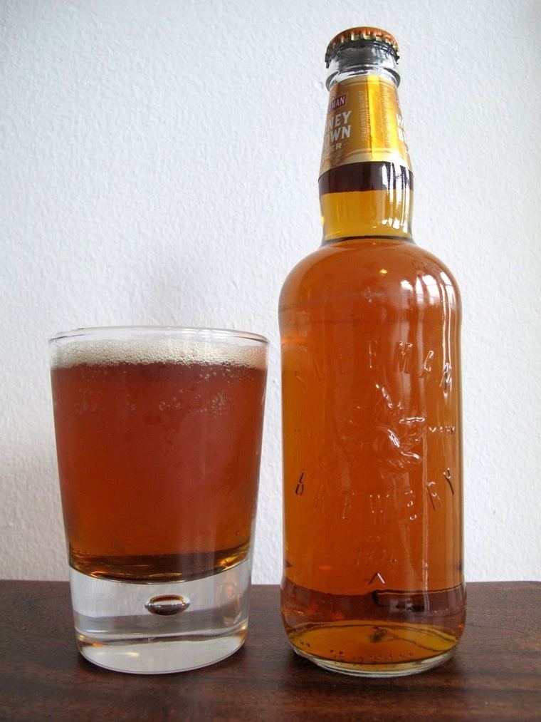 pinta di birra canadese Honeybrown sleeman