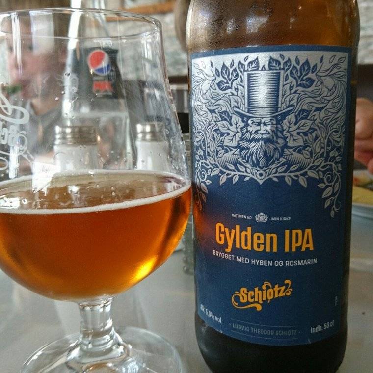 pinta di birra gylden ipa danimarca