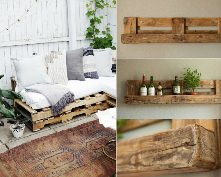 Idee pallet fai da te Idee per divani pallet in legno fai da te