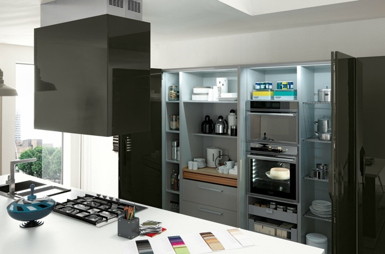 moderno armadio da cucina scaffali di stoccaggio mobili da cucina design