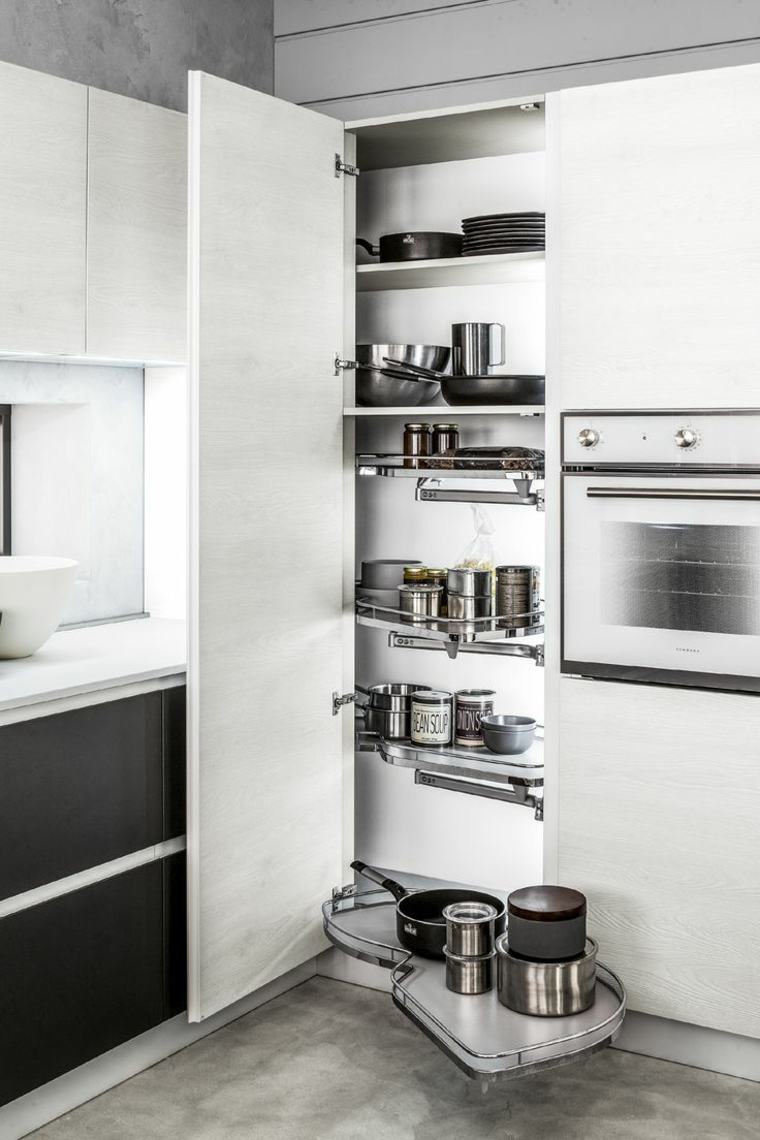 konyhai szekrény sütőtárolás intelligens konyhai dekorációs tippek
