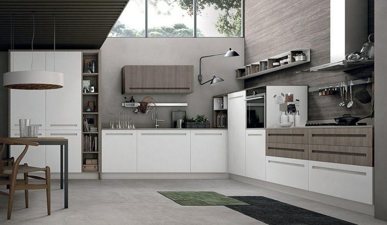 tendenze dell'armadio da cucina armadietto in legno di colore bianco armadietto da cucina
