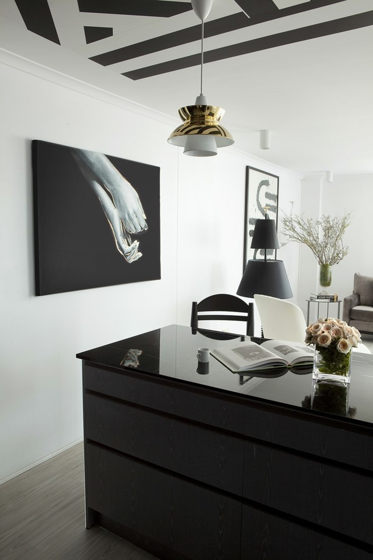 black-marble-work-top-black-kitchen-modern-design-base-cabinet