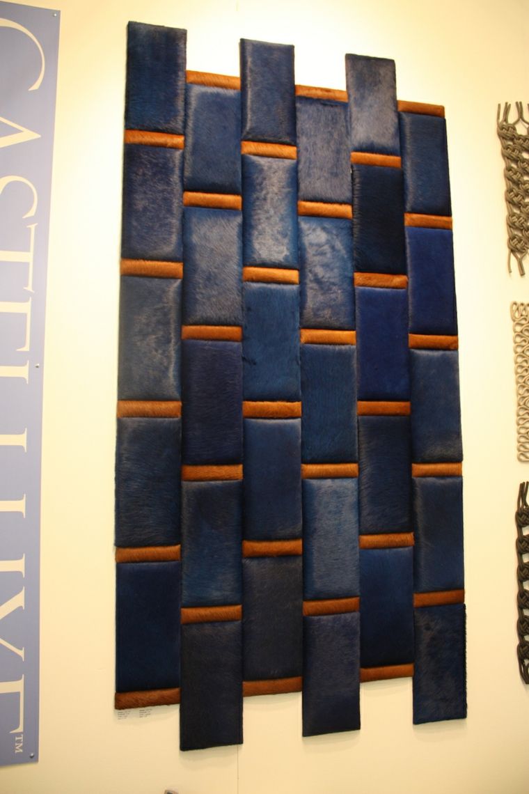 Originalna plava podna prostirka deco podna ideja za zid