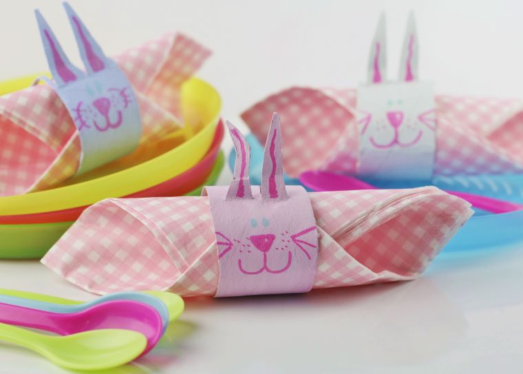 Decorazioni per la tavola di Pasqua per bambini