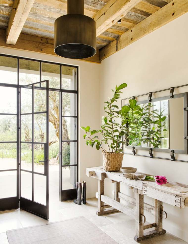 elegantiškos durys modernaus dizaino įėjimo idėja įrengti namą