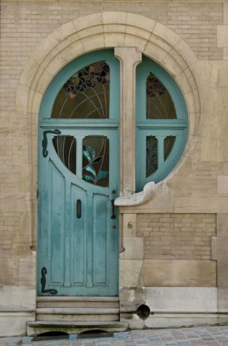 idea della finestra rotonda della porta di legno per organizzare la porta di legno esterna