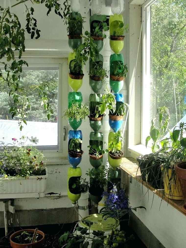 idea-bottiglia-recupero-terrazza-piante-esterno