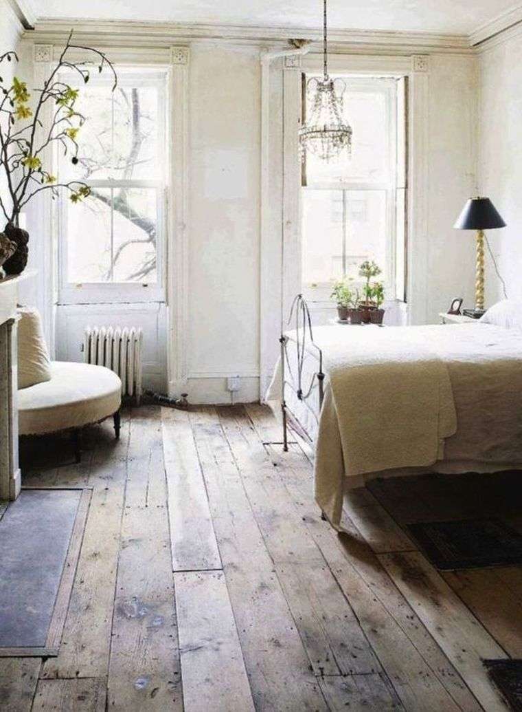 あなたが堅実な寄木細工の床について知る必要があるすべて-寝室-床