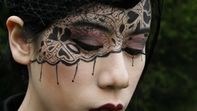 facili idee per il trucco di halloween per le donne