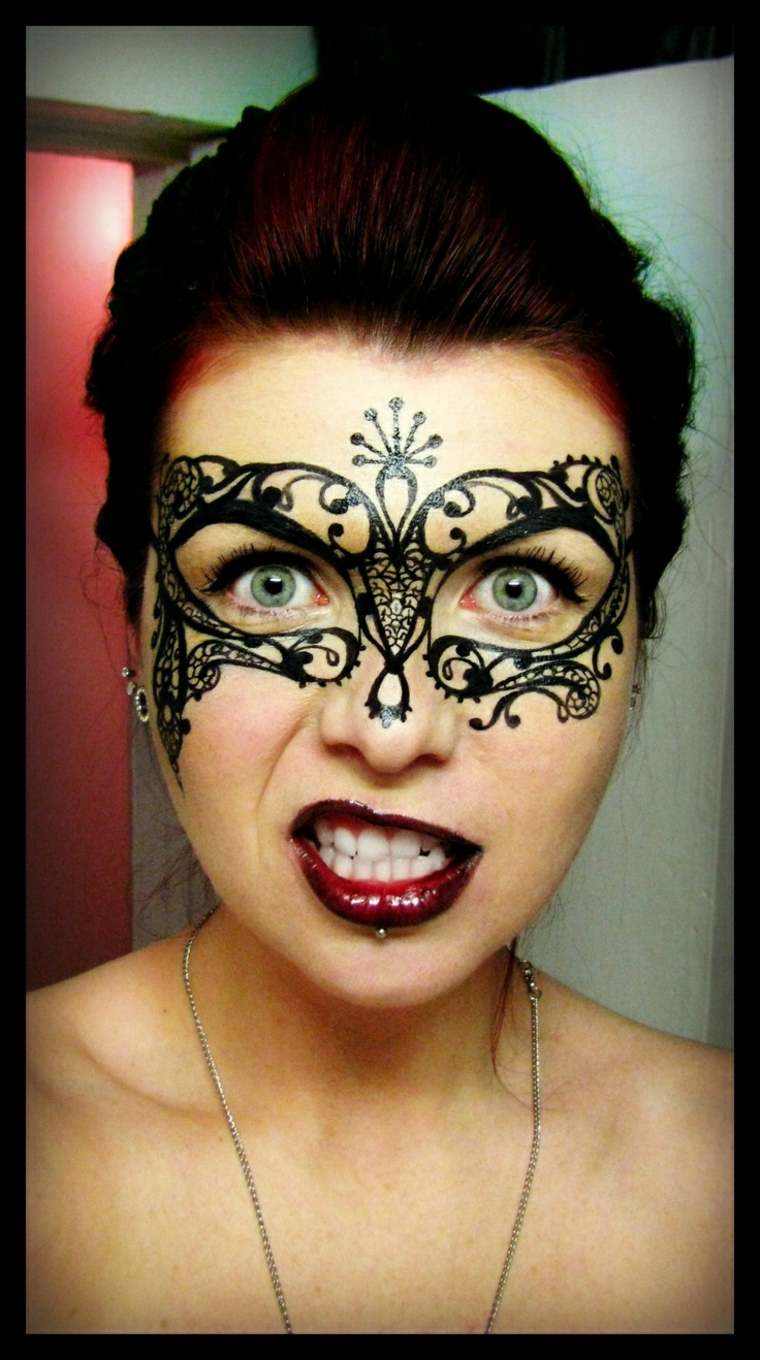 trucco occhi costumi halloween donna