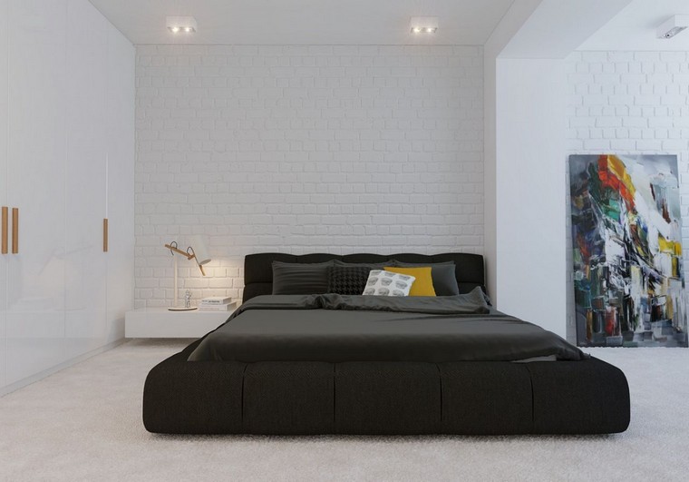 odaberite madrac idea krevet spavaća soba boja za dekoraciju