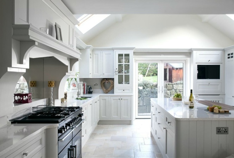 piano di lavoro della cucina in silestone