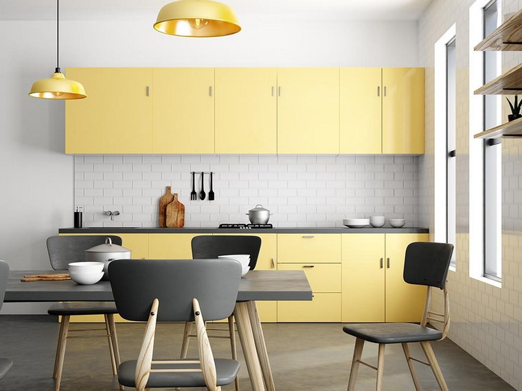 che colore per una cucina moderna dal design d'interni