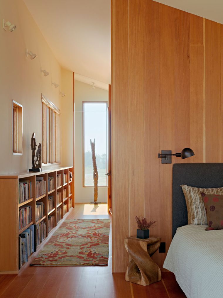 木製デコ小図書館-大人用ベッドルーム-アイデア