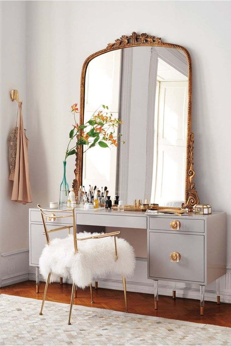 deco-bois-veidrodis-rėmas-baroko-tualetinis stalas-miegamasis
