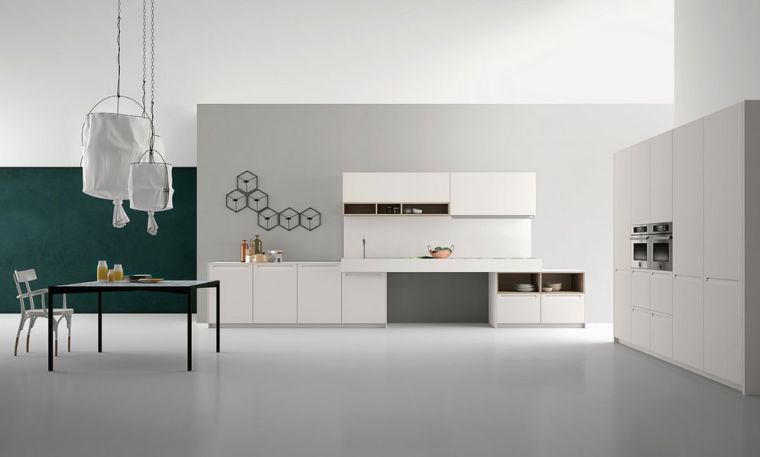 modulare colore bianco vernice colore design moderno decorazione murale originale