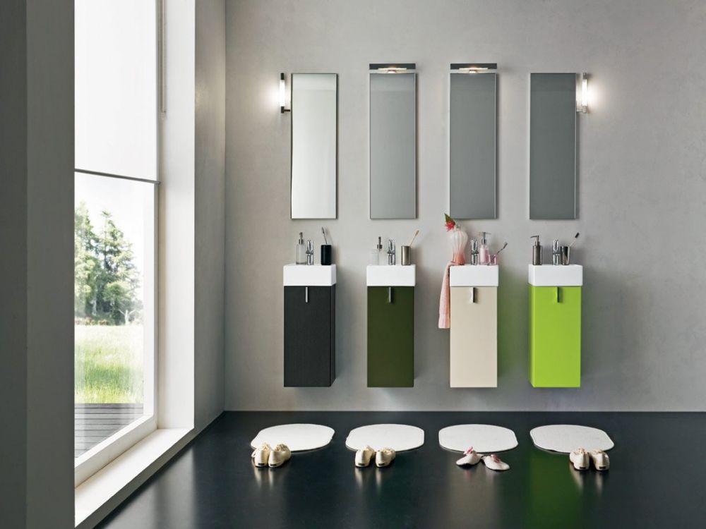 arredamento contemporaneo ambiente e stile lavabo multiplo bagno per bambini