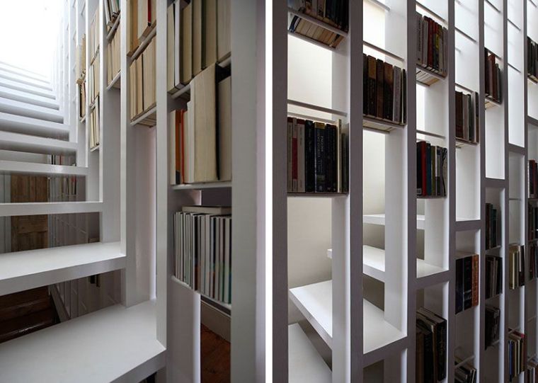 korlát-lépcső-belsőépítészet-könyvtár-tamir