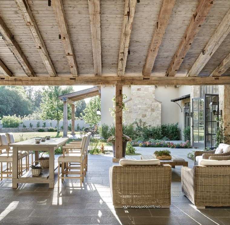 pergolato per il giardino moderno