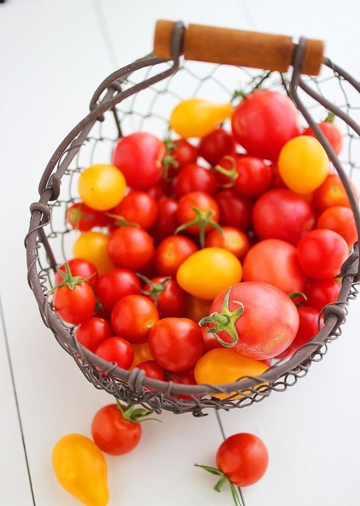 crostini bruschette skrebučių vyšninių pomidorų receptai