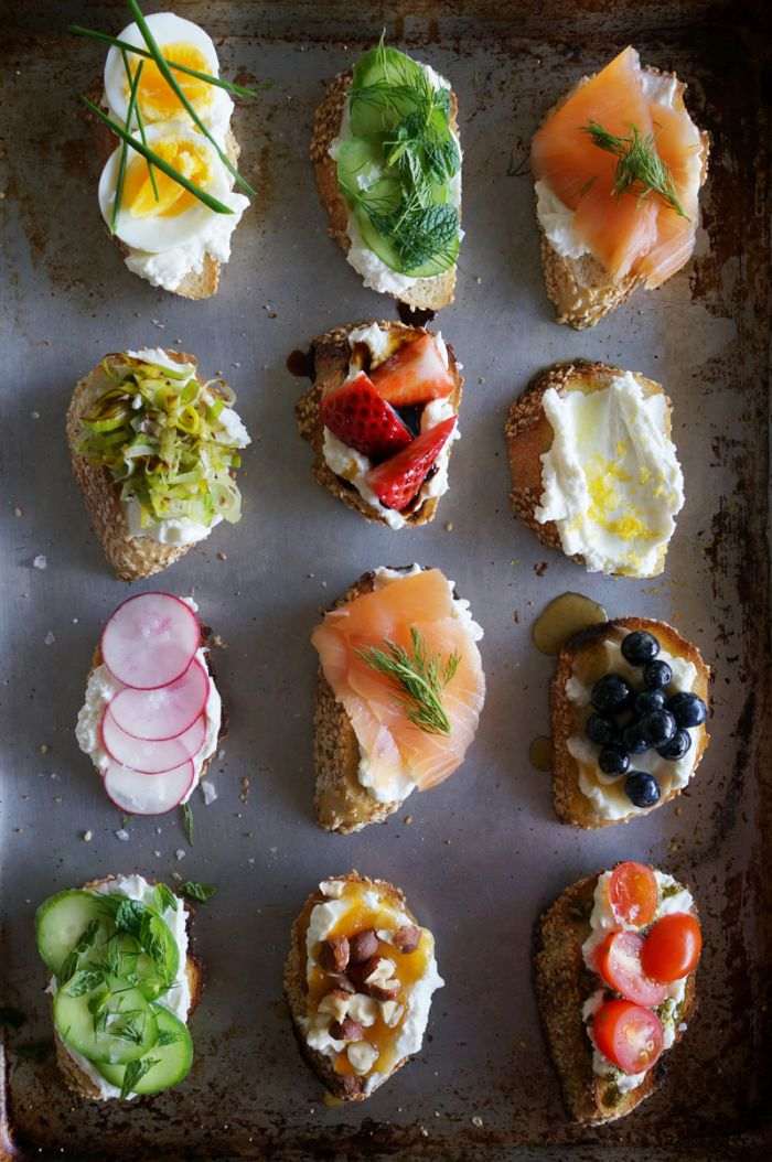 crostini egyszerű recept reggeli pirítós aperitif