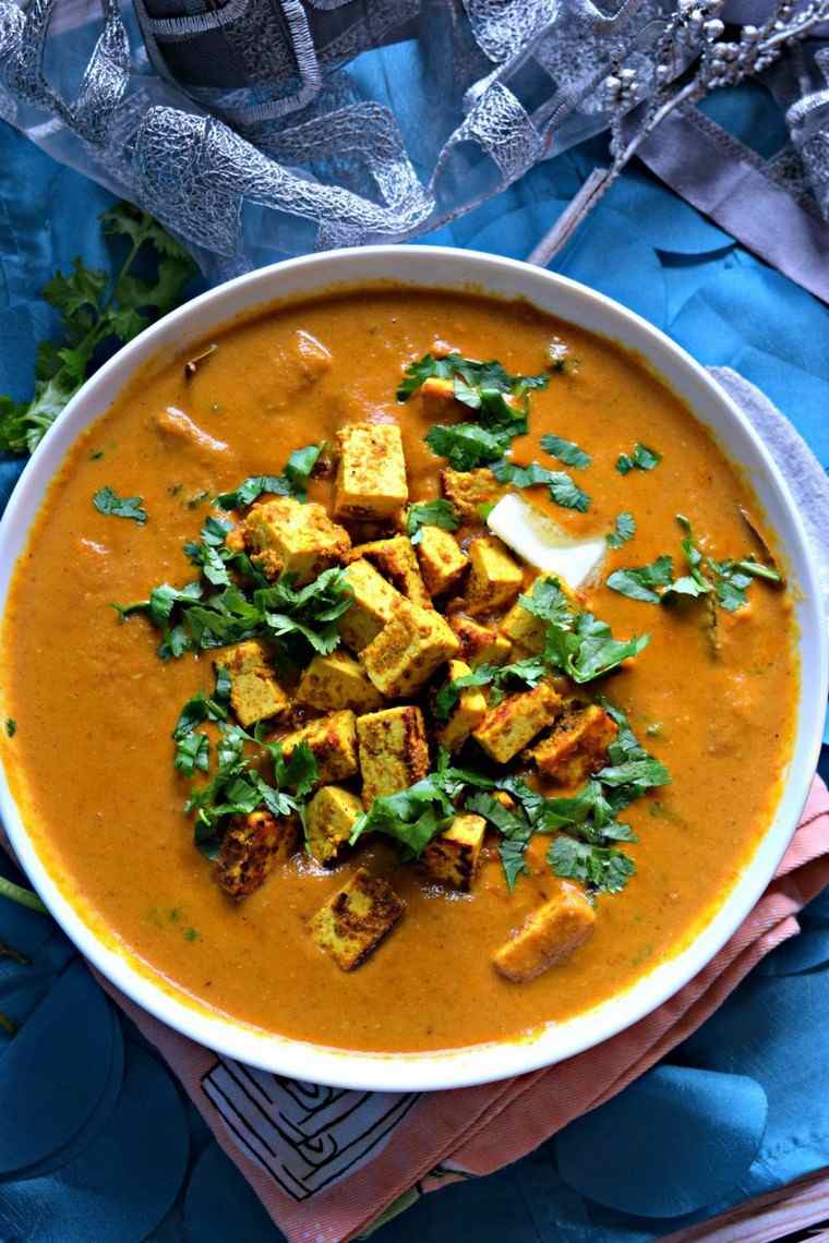 vegán tofu recept indiai étel főzési ötlet