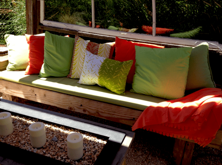 cuscini per divani da giardino
