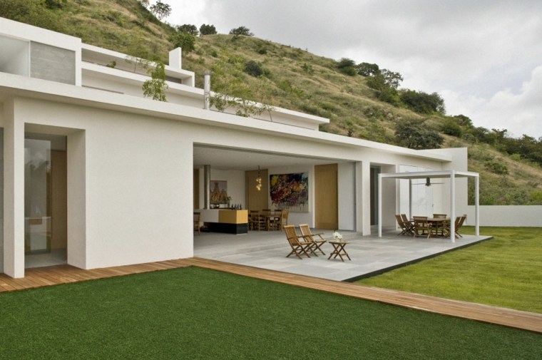 vanjska podna obloga moderne kućne terase