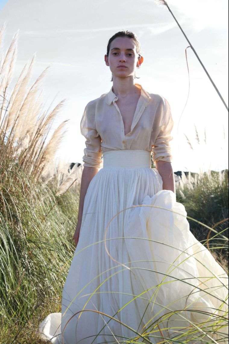 prašmatni bohemiška vestuvinė suknelė išorinis deko