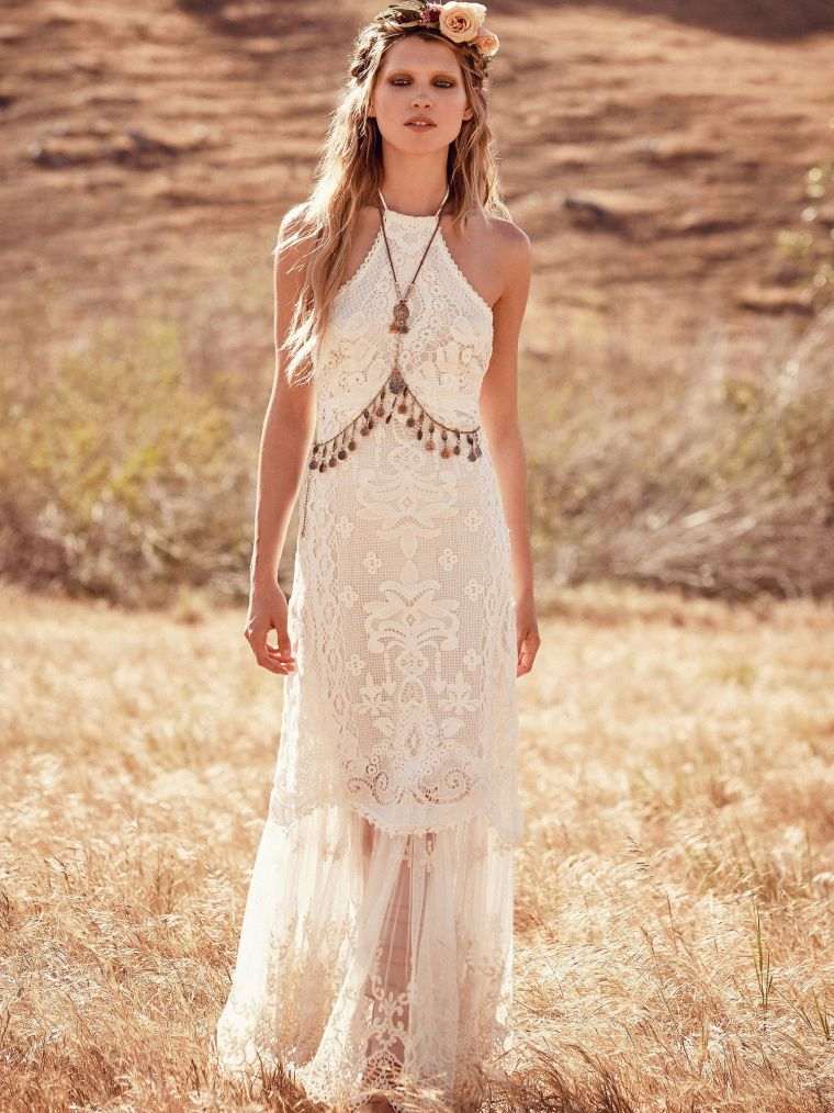 vestuvinių suknelių tendencija boho