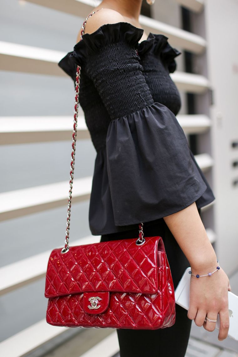 Borsa Chanel rossa