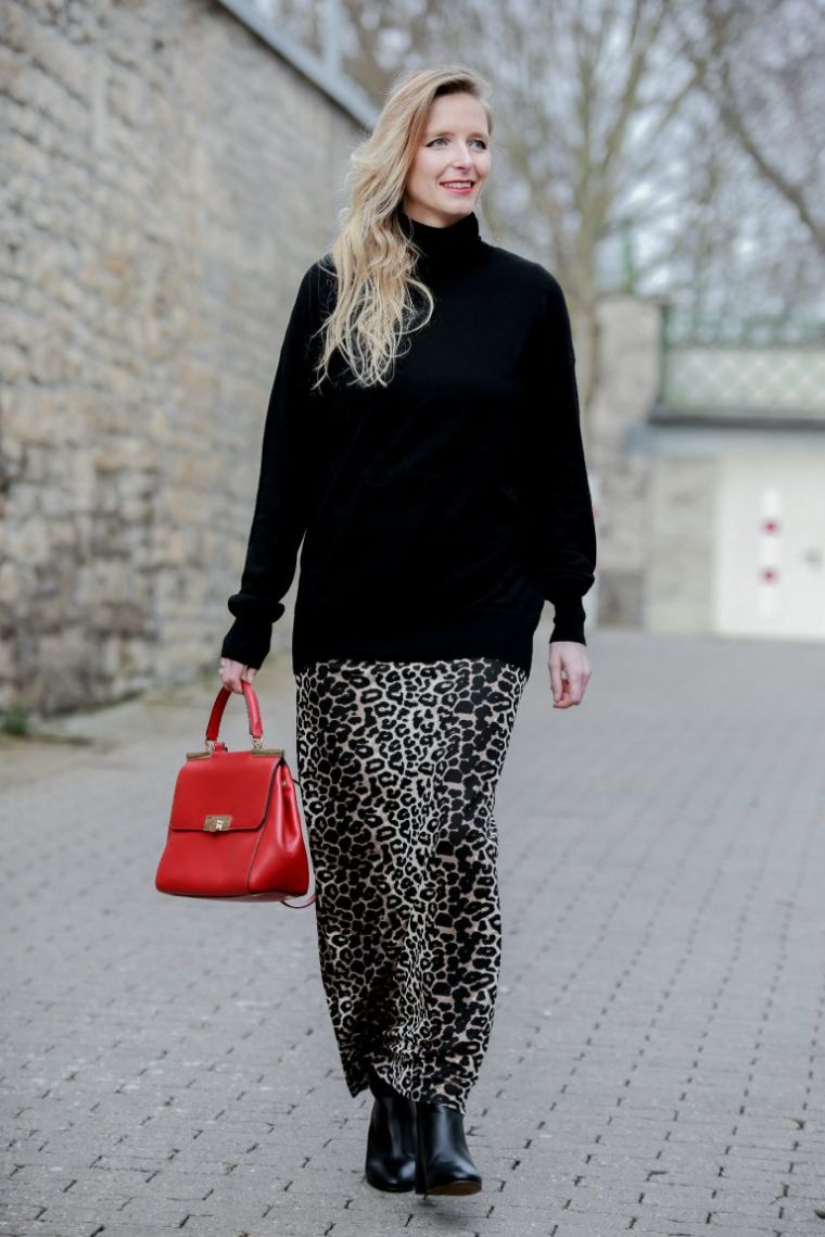 vestito leopardato