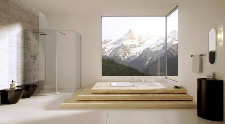 cocooning-fürdőszoba-panoráma-hegyre néző