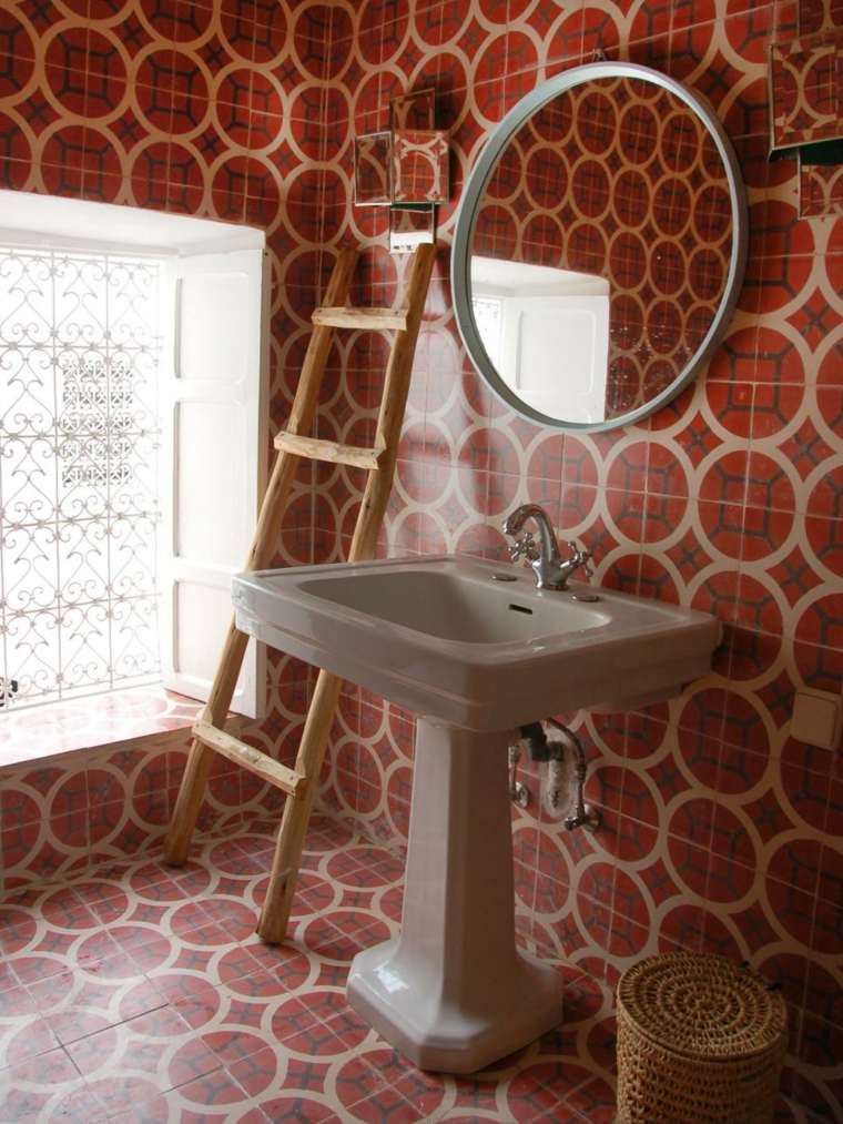Marokietiškas vonios kambarys-originalumas-spalvos-rytietiškas saulėlydis