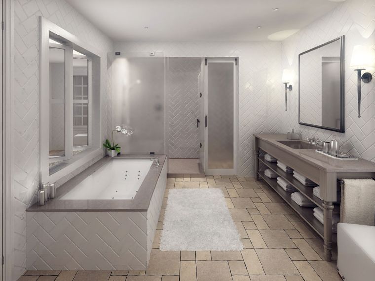 modern luxus fürdőszoba