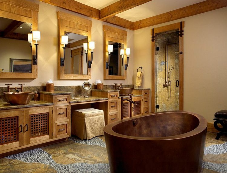 elegantna rustikalna kupaonica