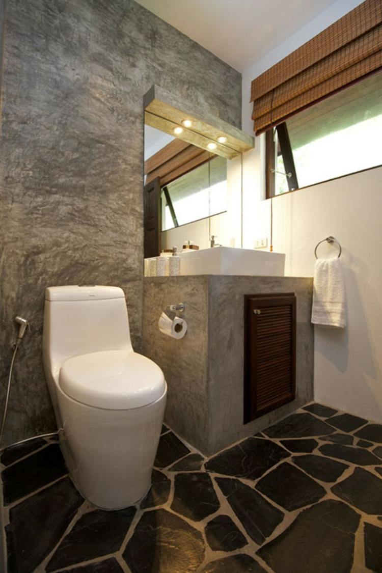 Ideje za uređenje kupaonice od kamena